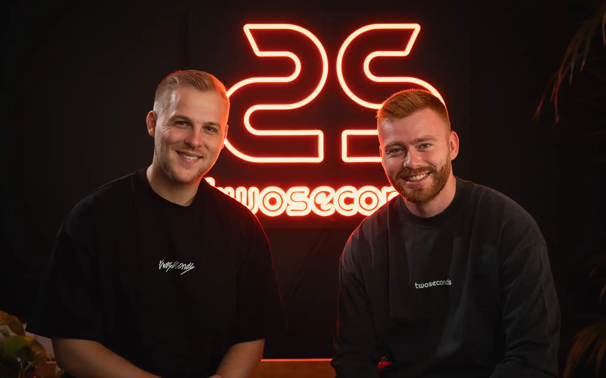 Tom Fleming (links) und Jan Kroppen (rechts): Die zwei Gründer der twoseconds Werbeagentur