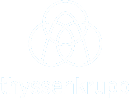 Logo Tyssenkrupp weiß